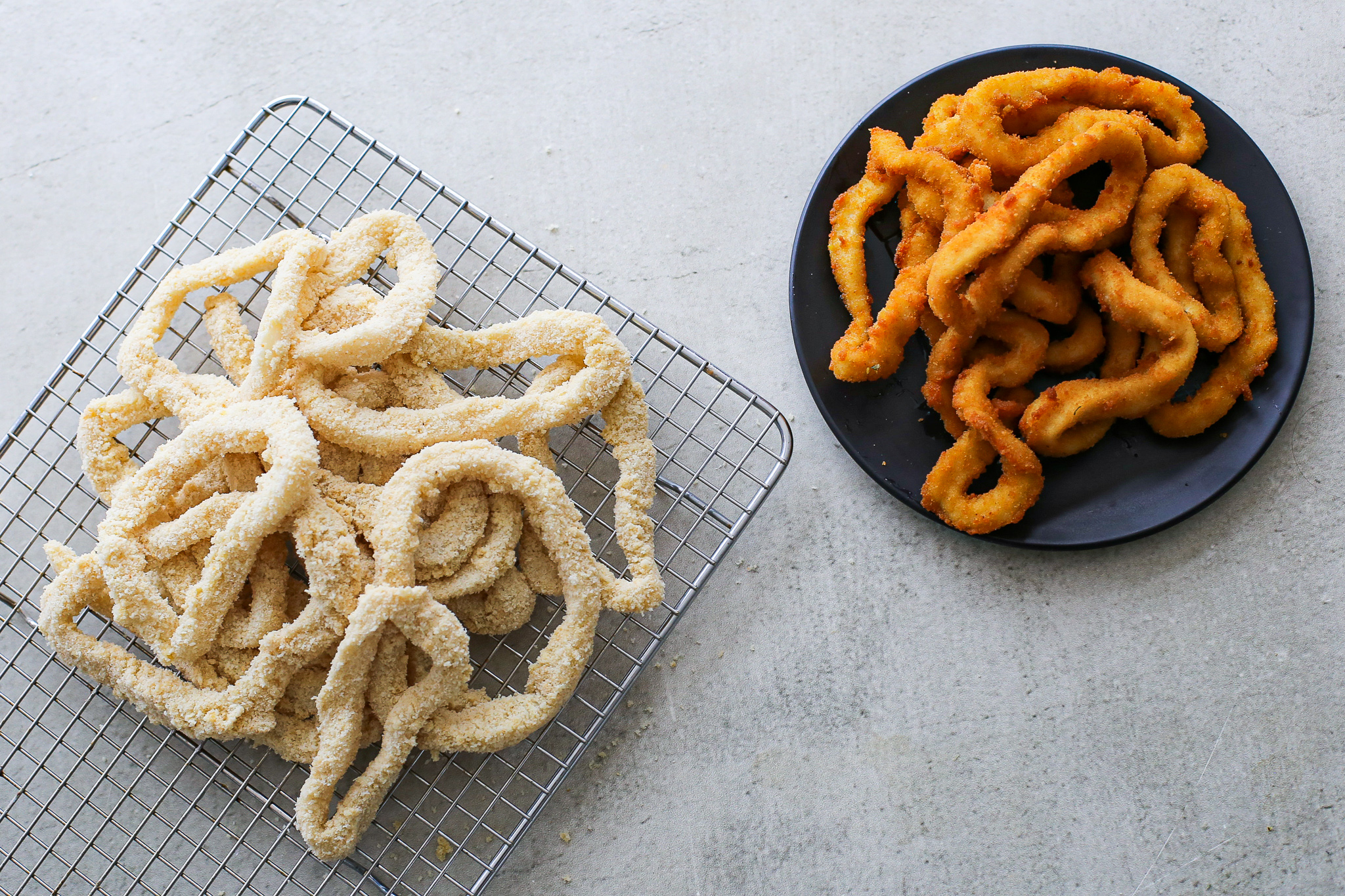 Crumbed Calamari Rings Uncooked (500g)